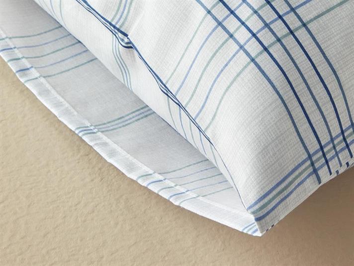 Set 2 fețe de pernă, Balmoral, bumbac-poliester, 50x70 cm, bleu