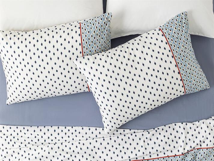 Set 2 fețe de pernă, Coastal Bliss, bumbac, 50x70 cm