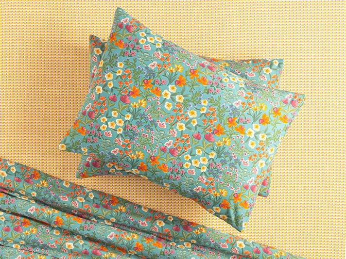 Set 2 fețe de pernă, Hidden Yard, bumbac-poliester, 50x70 cm