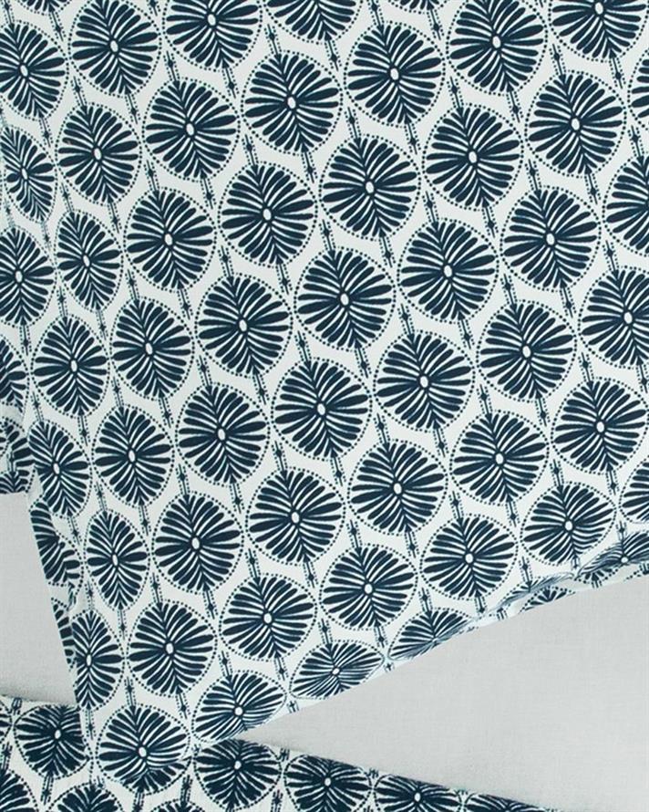Mini Polycircles Easy Iron 2 Set Pillowcase 50x70 cm Dark Blue
