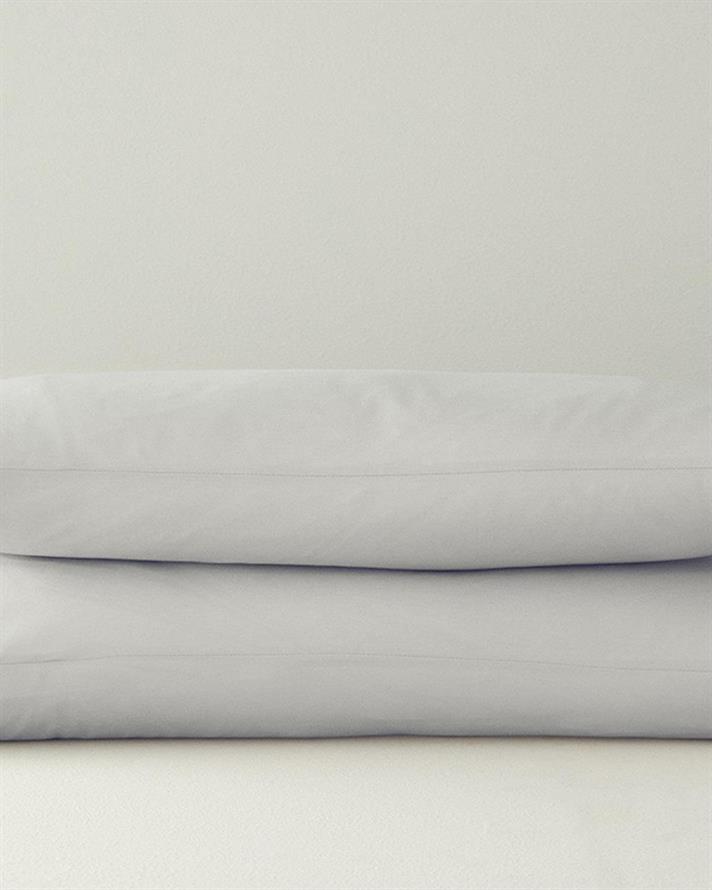 Set 2 fețe de pernă, Novella, bumbac-viscoză, 50x70 cm, gri