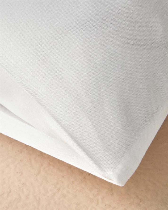 Set 2 fețe de pernă, Straight, bumbac, 50x70 cm, alb