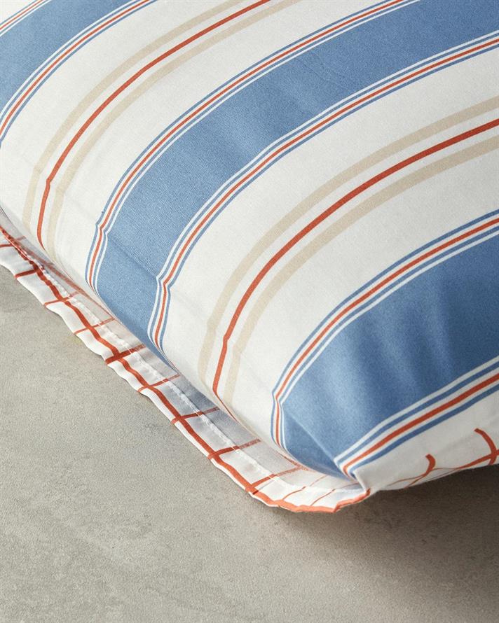 Set 2 fete de perna, Natural Lines, bumbac-poliester, 50x70 cm, bleu