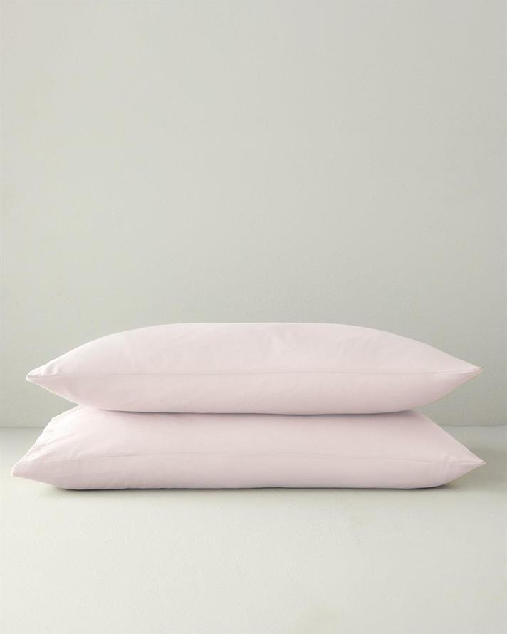 Set 2 fete de perna, Pure, bumbac, 50x70 cm, roz pudra