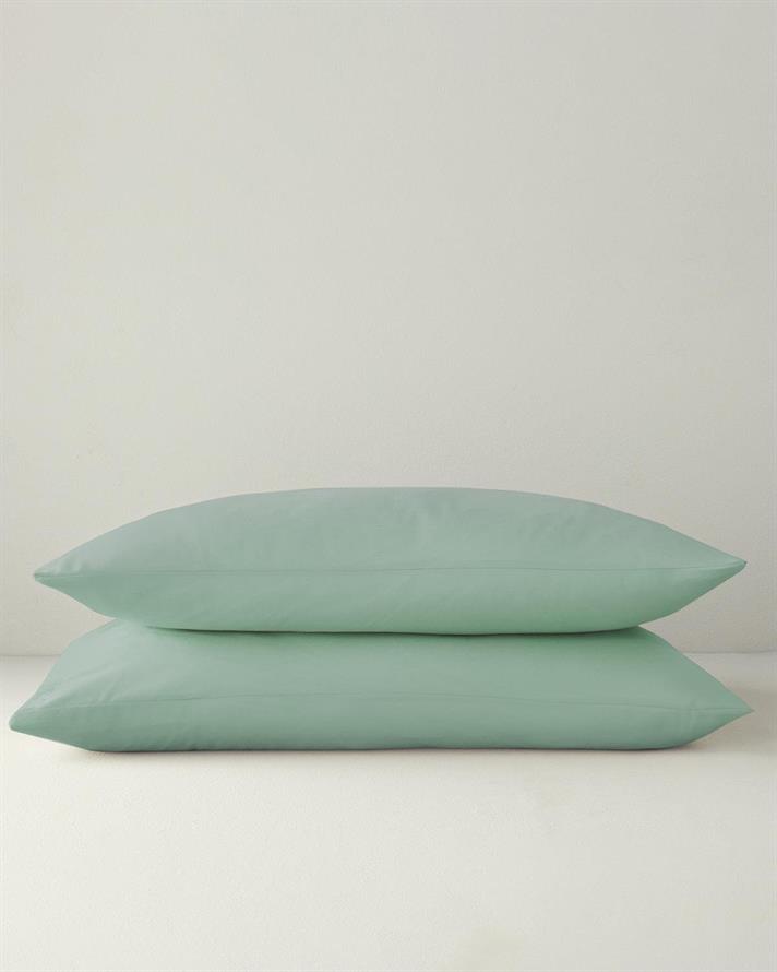 Set 2 fete de perna, Pure, bumbac, 50x70 cm, verde