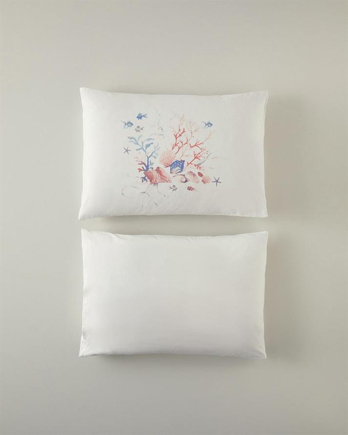Set 2 fete de perna, Sea Pearl, bumbac, 50x70 cm, roz