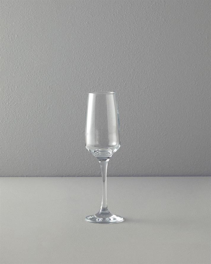 Set 2 Pahare șampanie, Passion, sticlă, 385 ml, transparent