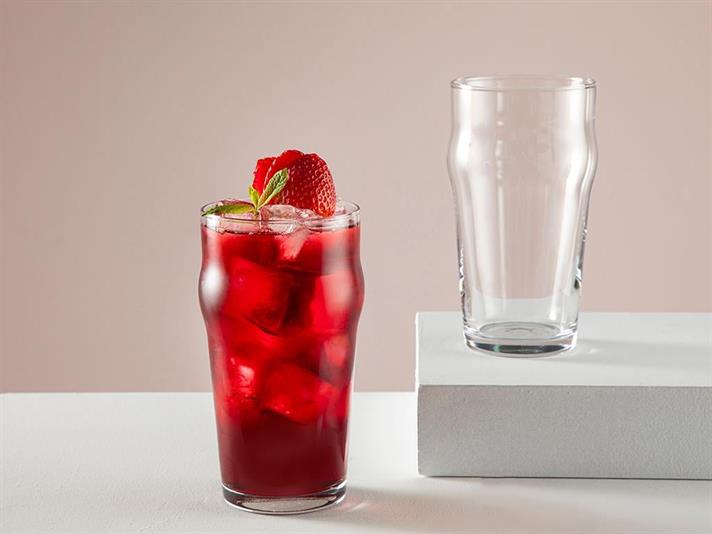 Set 2 Pahare de bere, Roma, sticlă, 570 ml, transparent