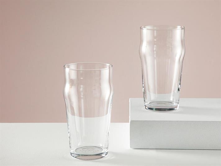 Set 2 Pahare de bere, Roma, sticlă, 570 ml, transparent