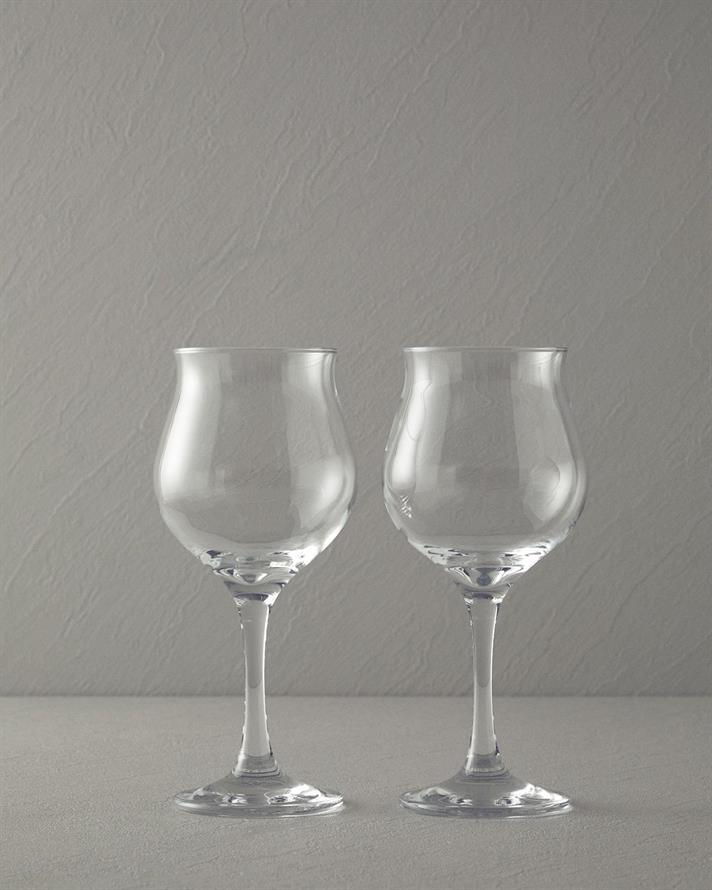 Set 2 Pahare de vin, Juliet, sticlă, 475 ml, transparent