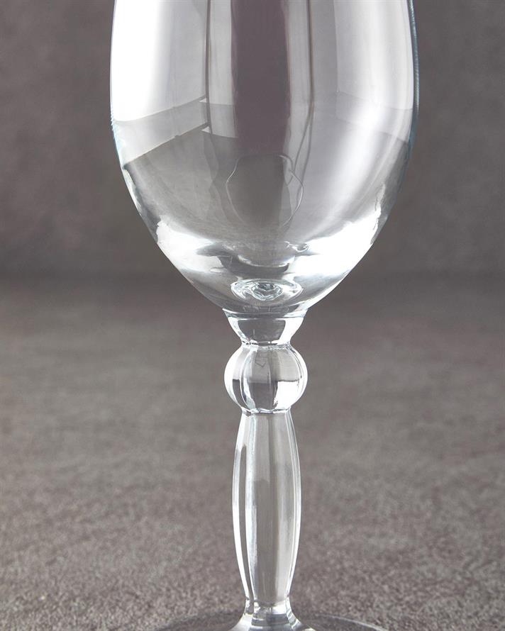 Set 2 pahare de vin, Sofia, sticlă, 195 ml, transparent