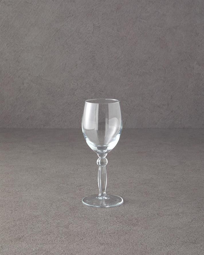 Set 2 pahare de vin, Sofia, sticlă, 195 ml, transparent