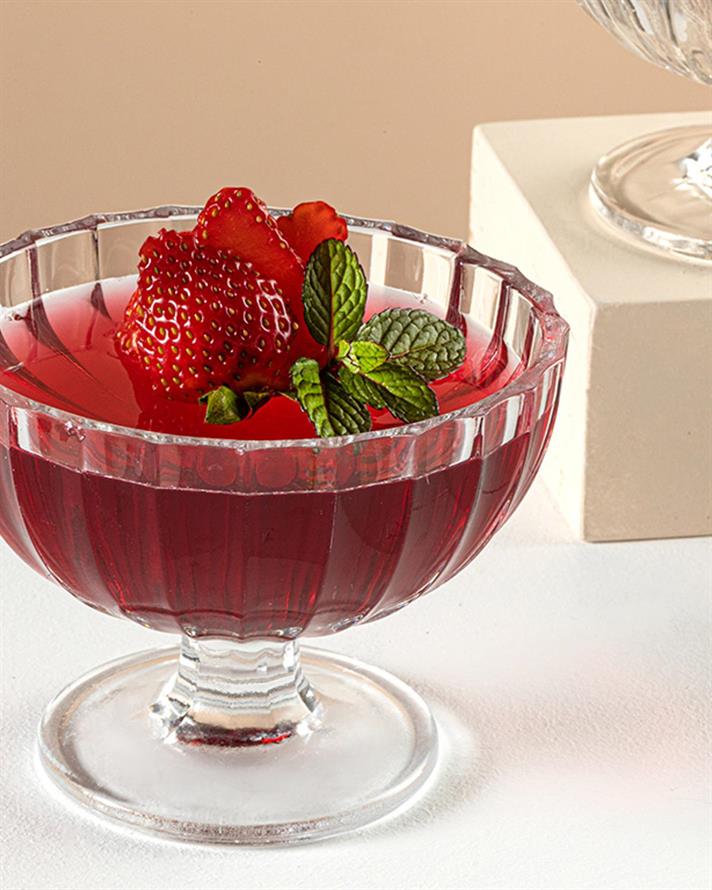 Set 2 pahare pentru apa/ sucuri, Ricco, sticla, 235 ml, transparent