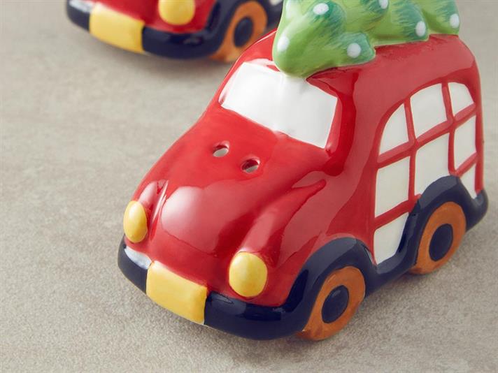 Mini Cars Dolomite 2 Set Salt And Pepper Shak 8 cm Red