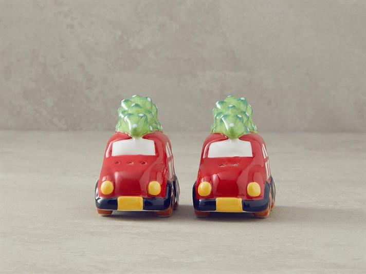 Mini Cars Dolomite 2 Set Salt And Pepper Shak 8 cm Red