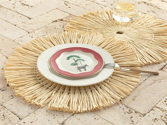 Alero Paper 2 Set Place Mat 38 cm Cream