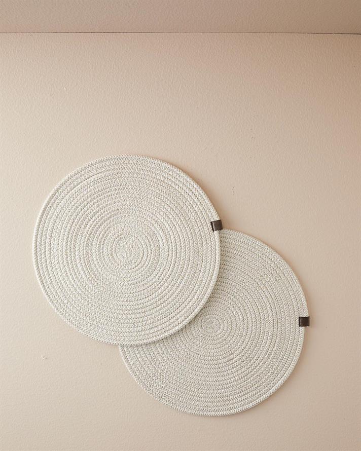 Blendung Cotton 2 Set Place Mat 38 cm Gold