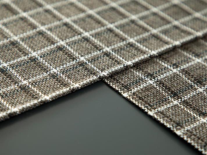 Claudia Polyestere 2 Set Place Mat 30x45 cm Gray