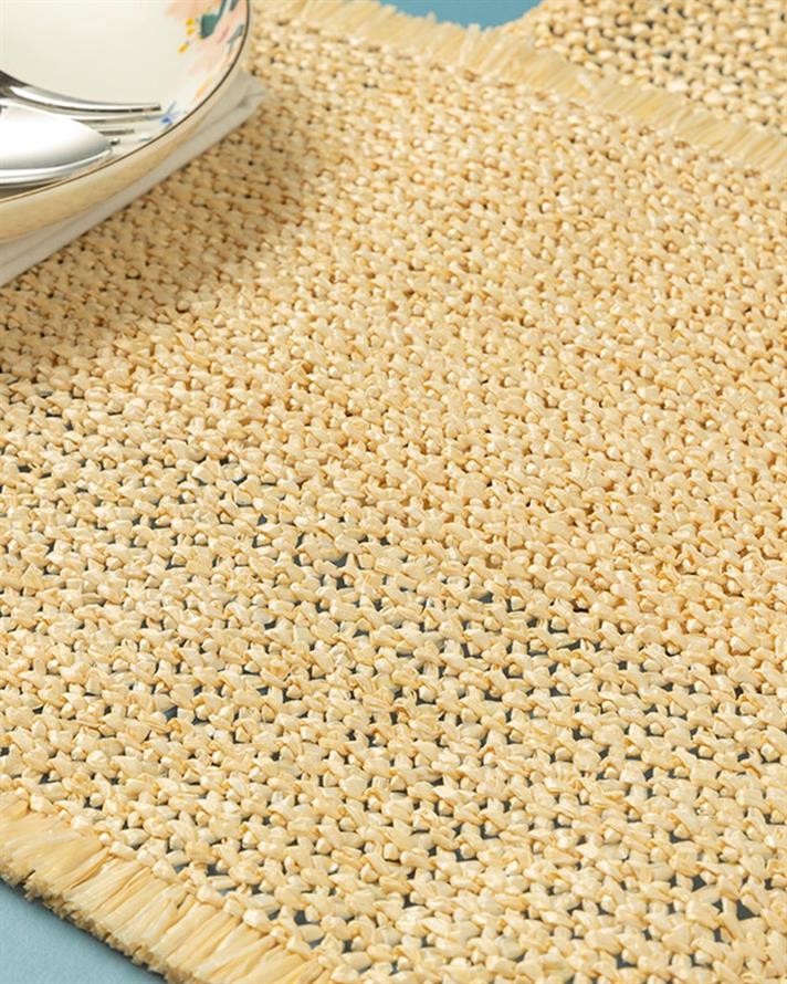 Festival Pe 2 Set Place Mat 30x45 cm Beige