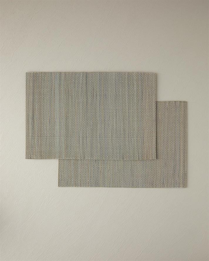 Bambus Set 2 Suport Farfurie 30*45 Cm Gri