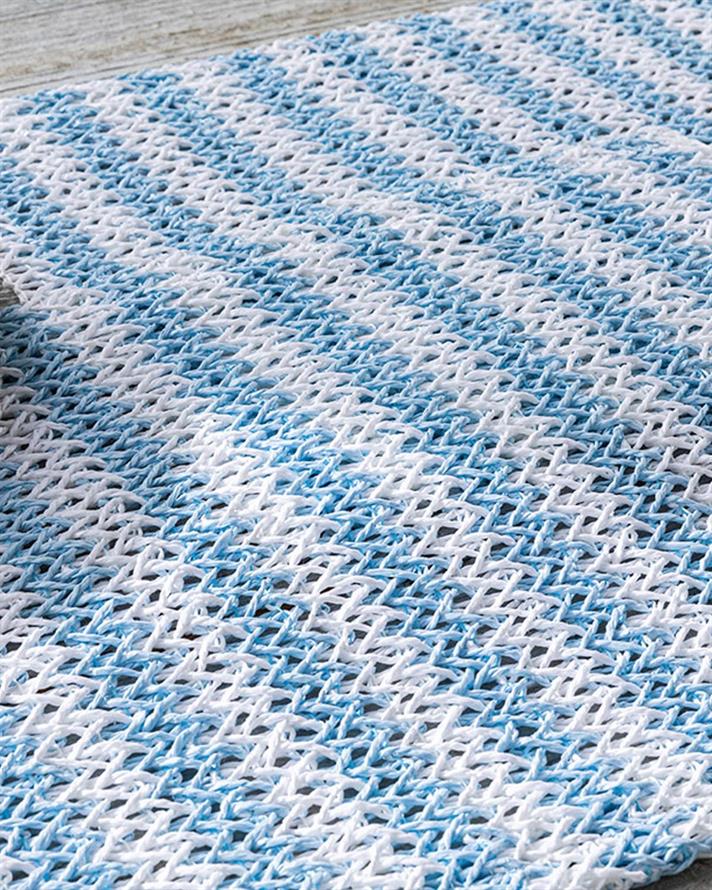 Paper 2 Set Place Mat 30x45 cm Blue