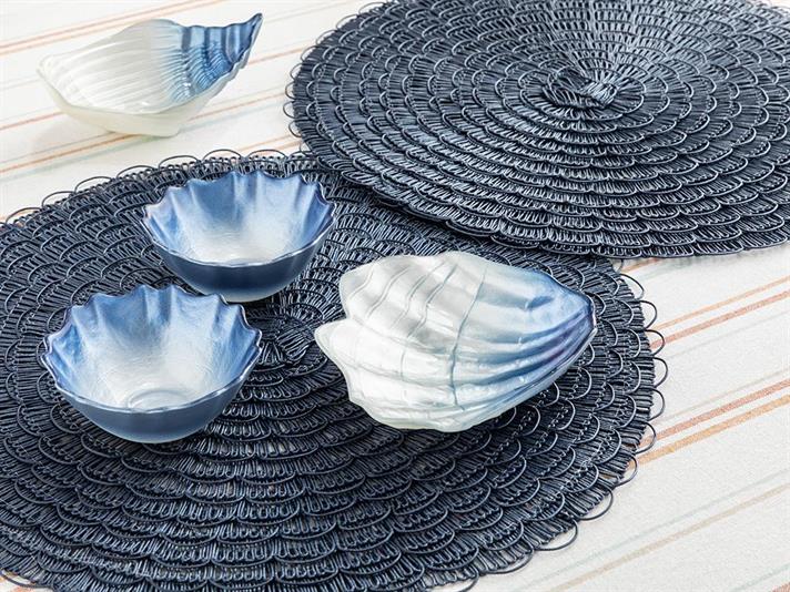 Marinebla Polypropilen 2 Set Place Mat 38 cm Dark Blue