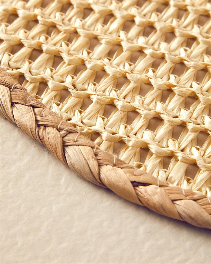 Paper 2 Set Place Mat 38 cm Cream