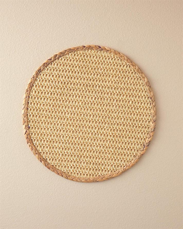 Paper 2 Set Place Mat 38 cm Cream