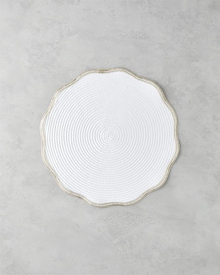 Polipropilenă Set 2 Suport Farfurie 36 cm Roz pal