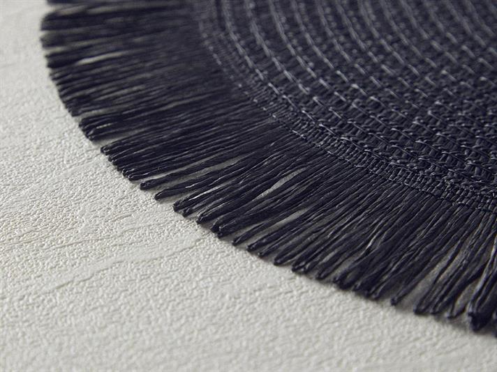 Paper 2 Set Place Mat 38 cm Black