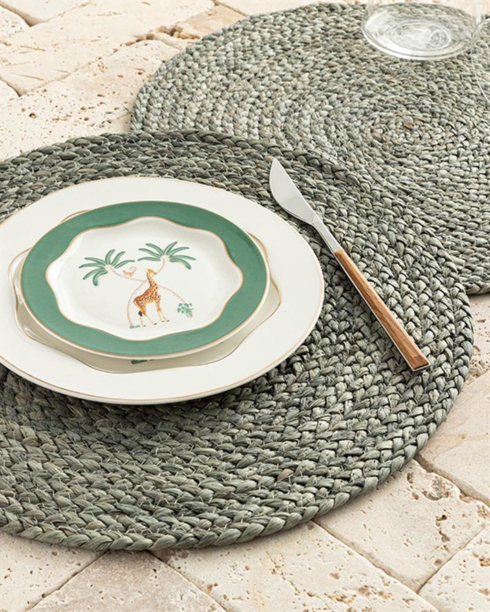 Umbila Corn 2 Set Place Mat 38 cm Green