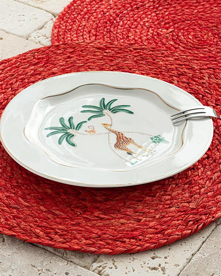 Umbila Corn 2 Set Place Mat 38 cm Red