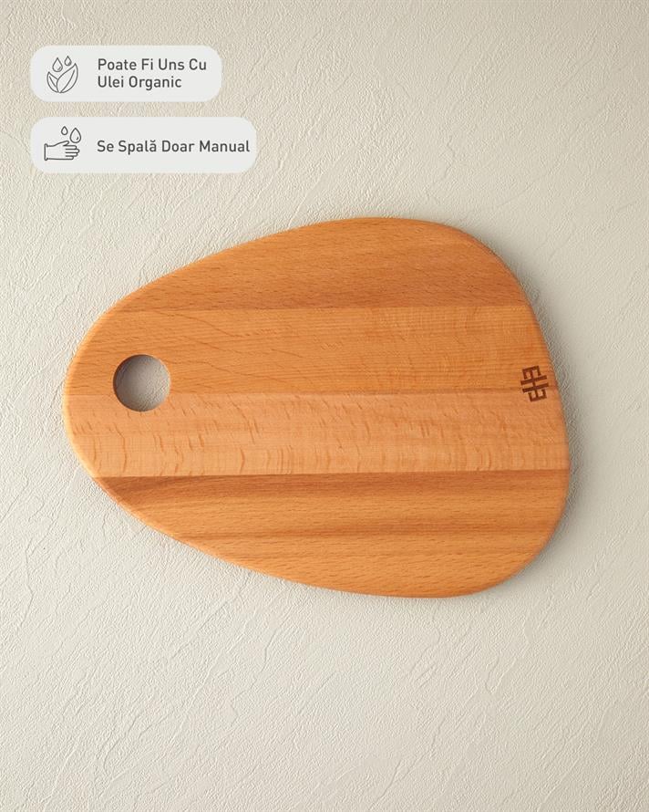 Fag Cu 2 Piese Placă De Tocat Cafeniu