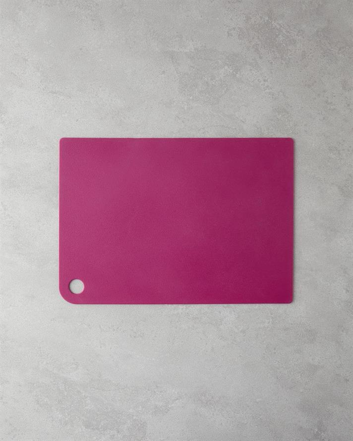 Plastic Cu 2 Piese Placă De Tocat 27-34 cm Fucsia-Albastru