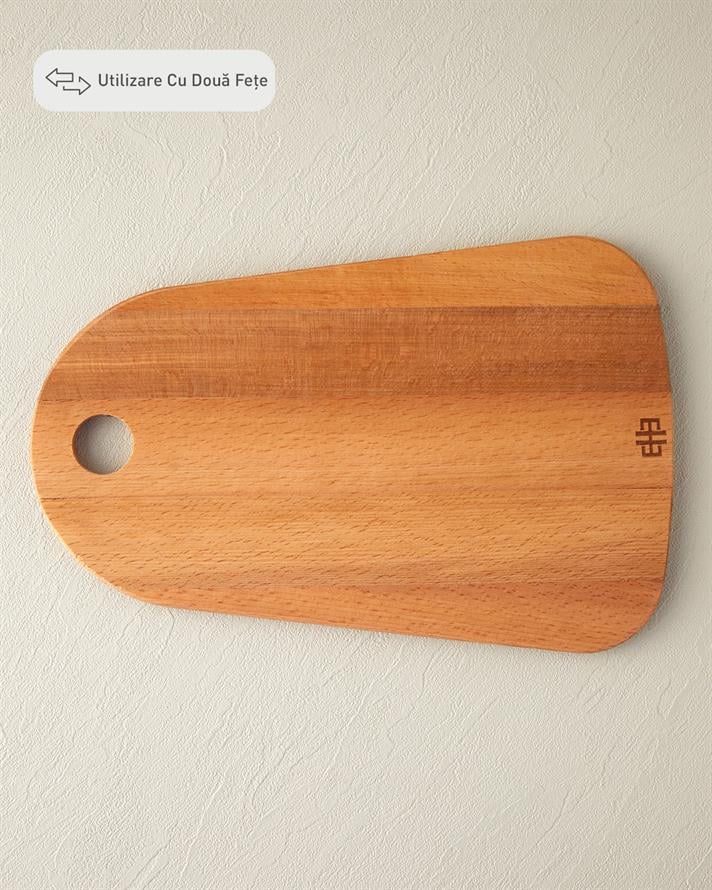 Fag Cu 2 Piese Placă De Tocat Cafeniu