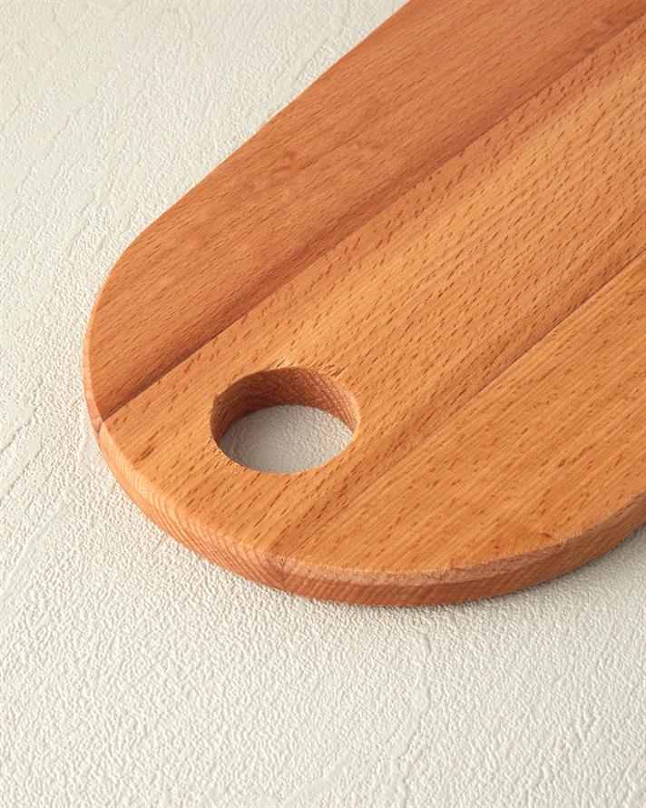 Fag Cu 2 Piese Placă De Tocat Cafeniu