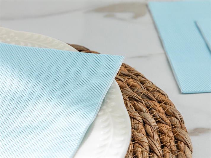 Set 20 șervețele, Colette, hârtie, 33x33 cm, bleu