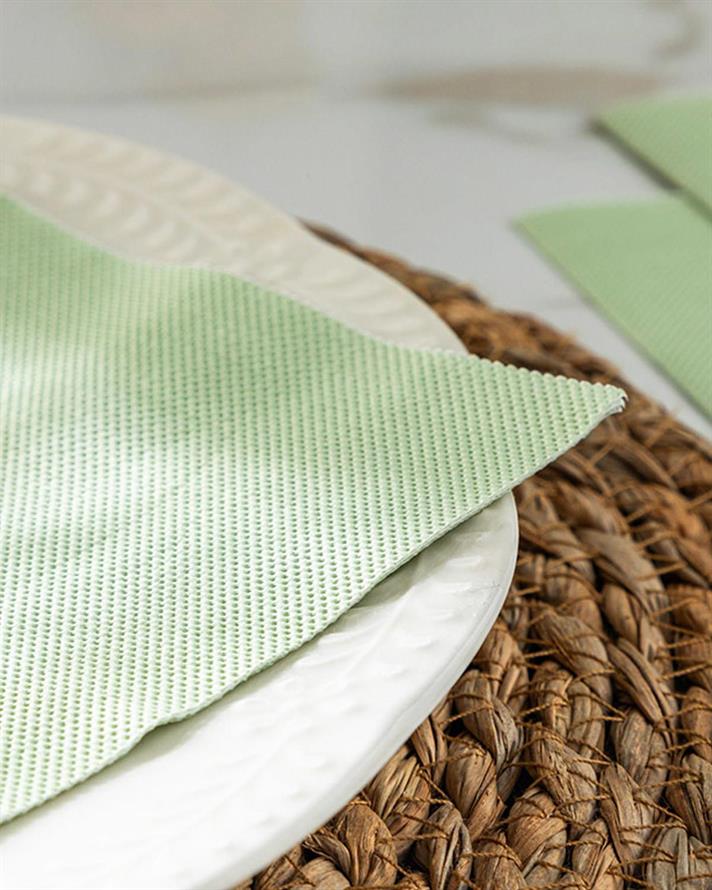 Set 20 șervețele, Colette, hârtie, 33x33 cm, verde