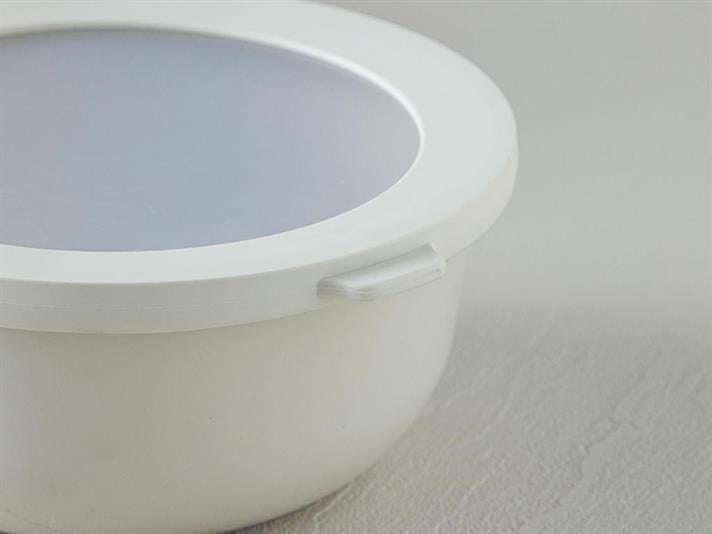 Adora Plastic 3 set  VAS PENTRU PĂSTRARE Burgundia-gri