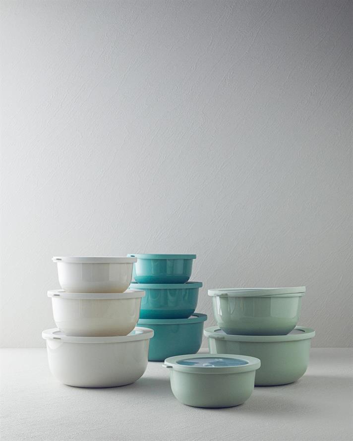 Adora Plastic 3 set  VAS PENTRU PĂSTRARE Verde deschis