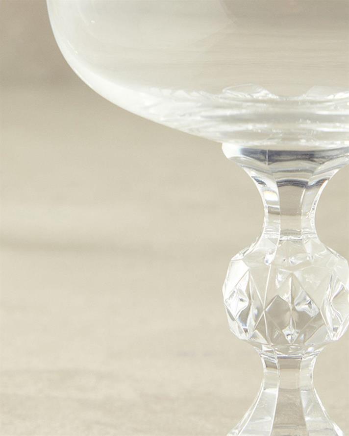 Set 3 Pahare cocktail, Glossy, cristalit, 200 ml, transparent