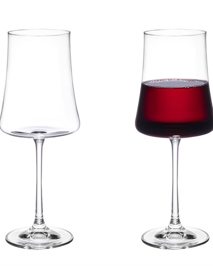 Set 3 Pahare De Vin, Marsel, Cristalin, 360 Ml, Transparent