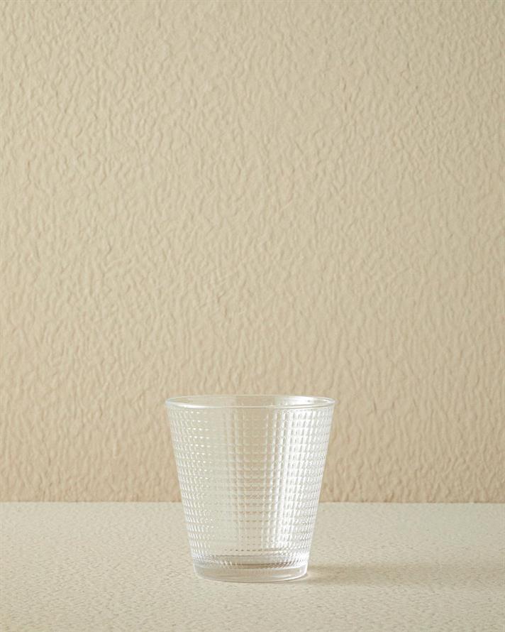 Set 3 Pahare pentru băuturi răcoritoare, Unique, sticlă, 250 ml, transparent