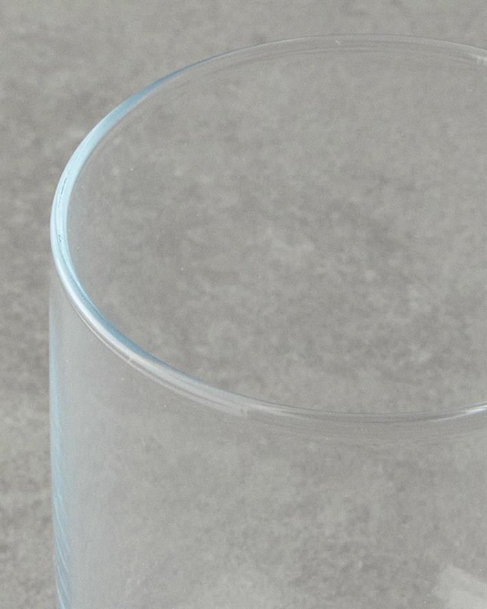 Set 3 pahare pentru băuturi răcoritoare, Sare, sticlă, 270 ml, transparent