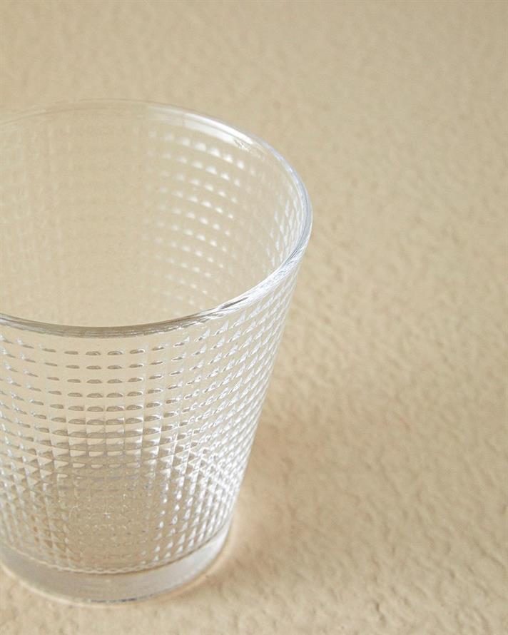 Set 3 Pahare pentru băuturi răcoritoare, Unique, sticlă, 250 ml, transparent