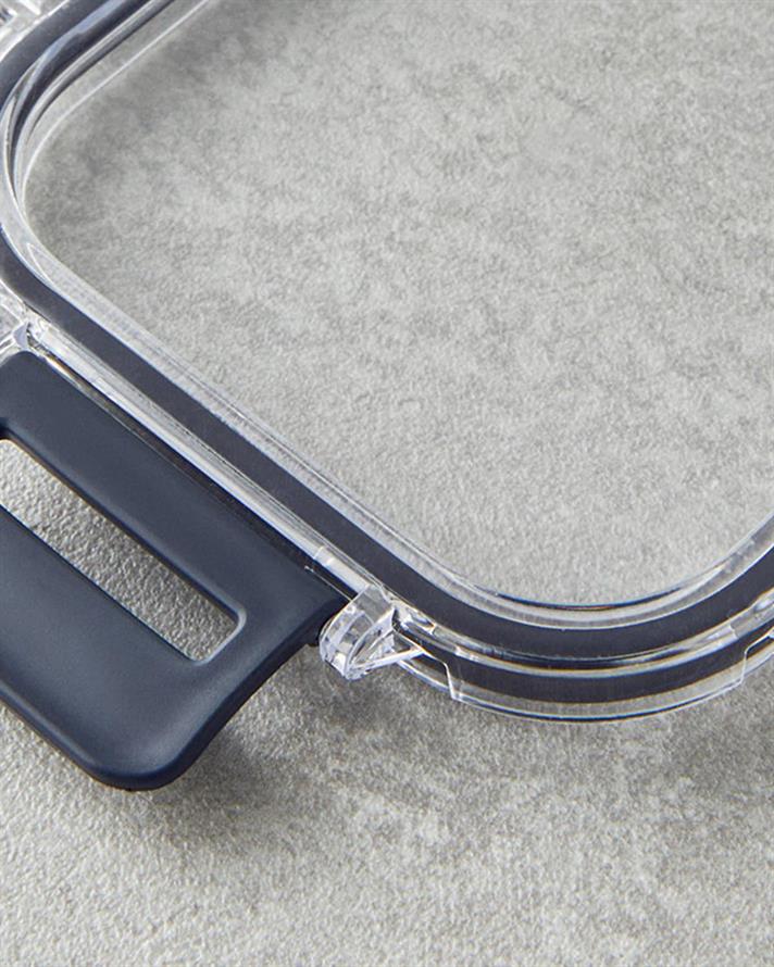 Plastic 3 Set Food Container Anthracite