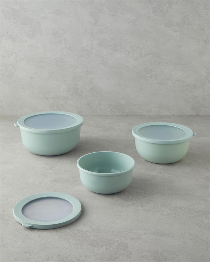 epilepsie Plastic Cu 3 Piese Recipient Depozitare Mentă