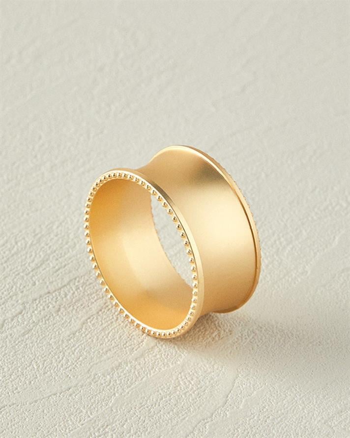 Metal Set 4 Inel De Șervețel 5 cm Roz pal