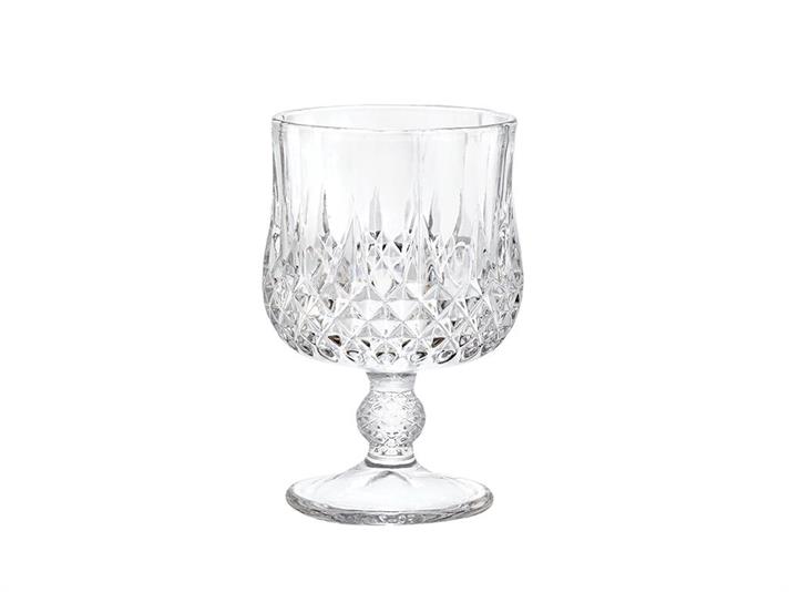 Set 4 pahare pentru apa/ sucuri, Rich, sticla, 185 ml, transparent
