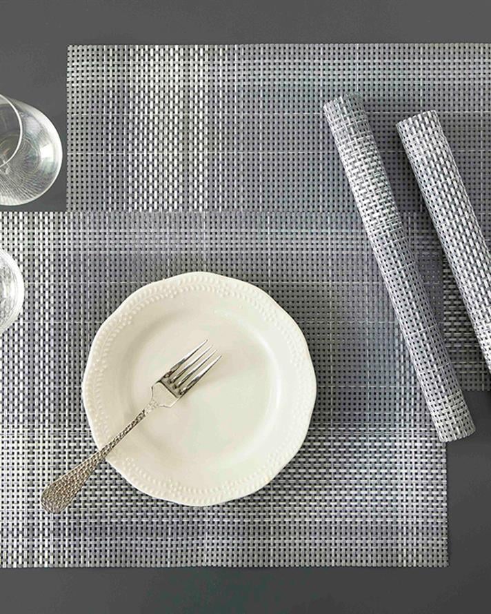 Set 4 suporturi farfurie, Alfresco, PVC, 30x45 cm, antracit